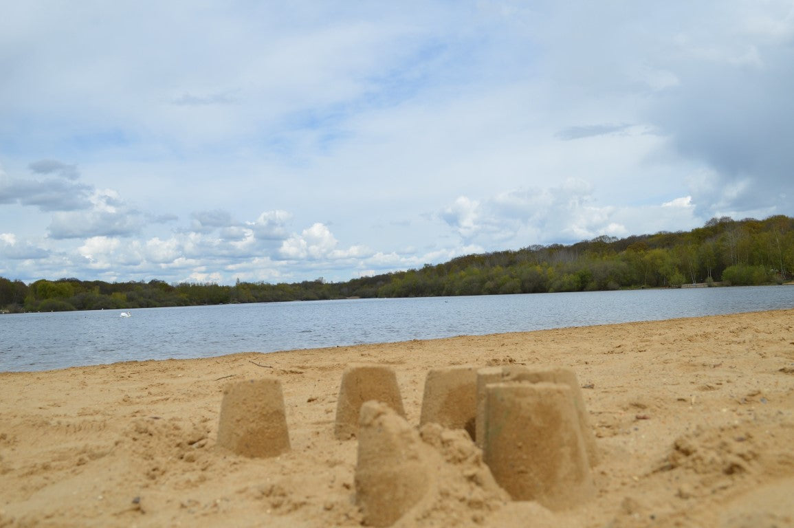 Ruislip Lido Beach, West London