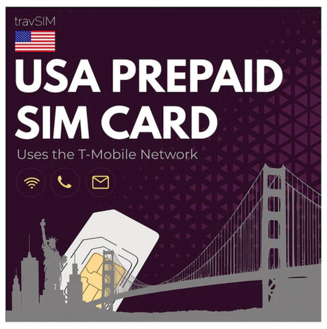 SIM card USA for Unlimited calling and internet in America