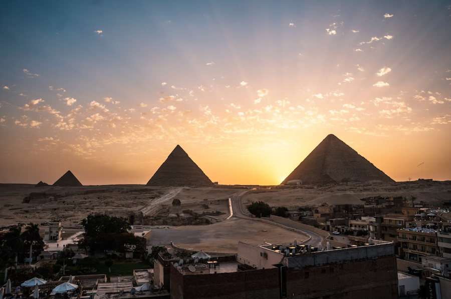 The Pyramid of Giza, Egypt