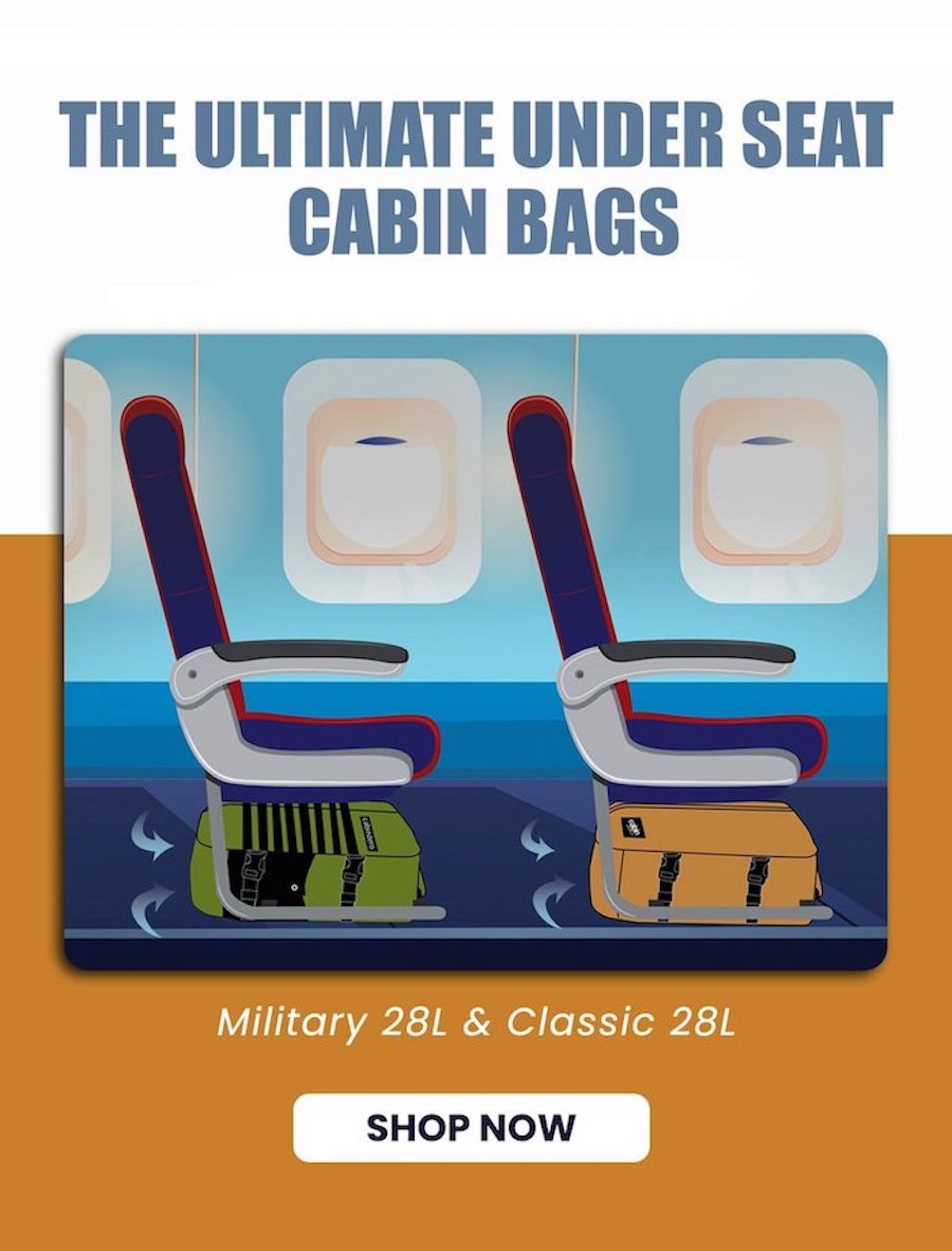 The Ultimate Guide To Under Seat Luggage Sizes: Travel With Ease CabinZero