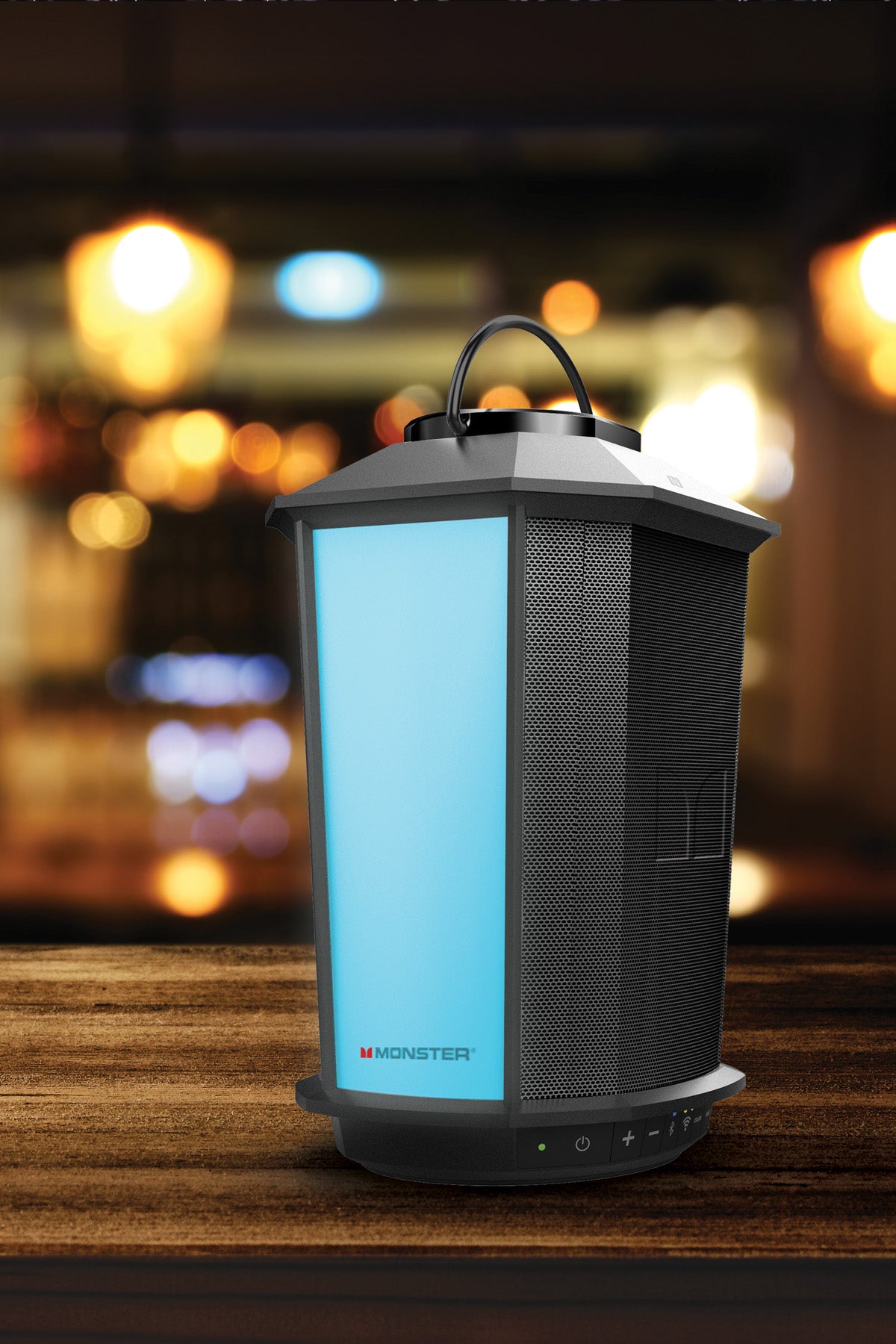 monster glo 2 lantern bluetooth speaker