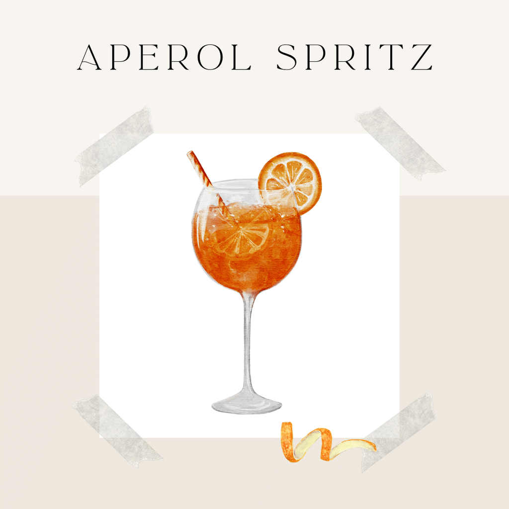 Aperol Spritz for an Italian wedding