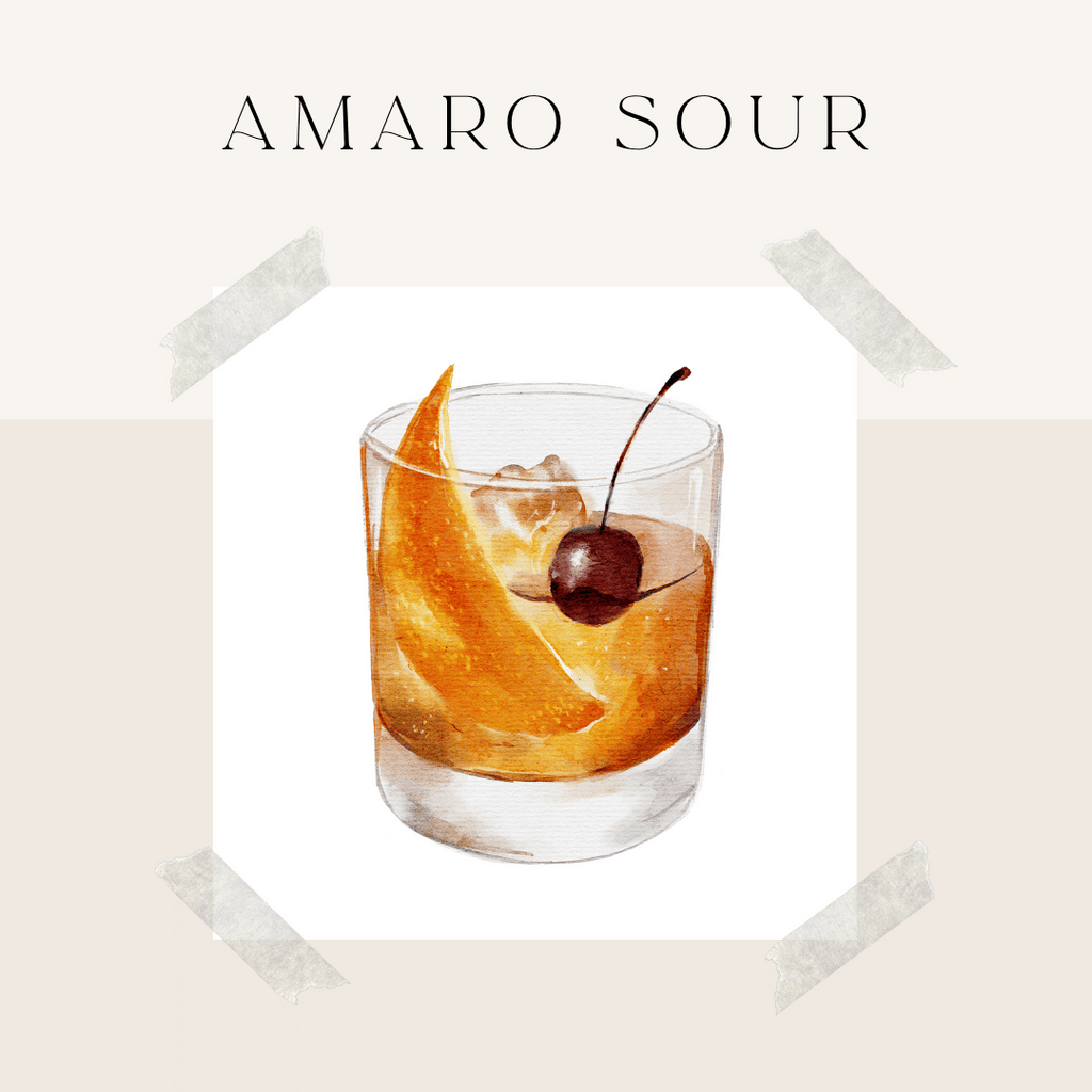 Amaro Sour for an Italian wedding