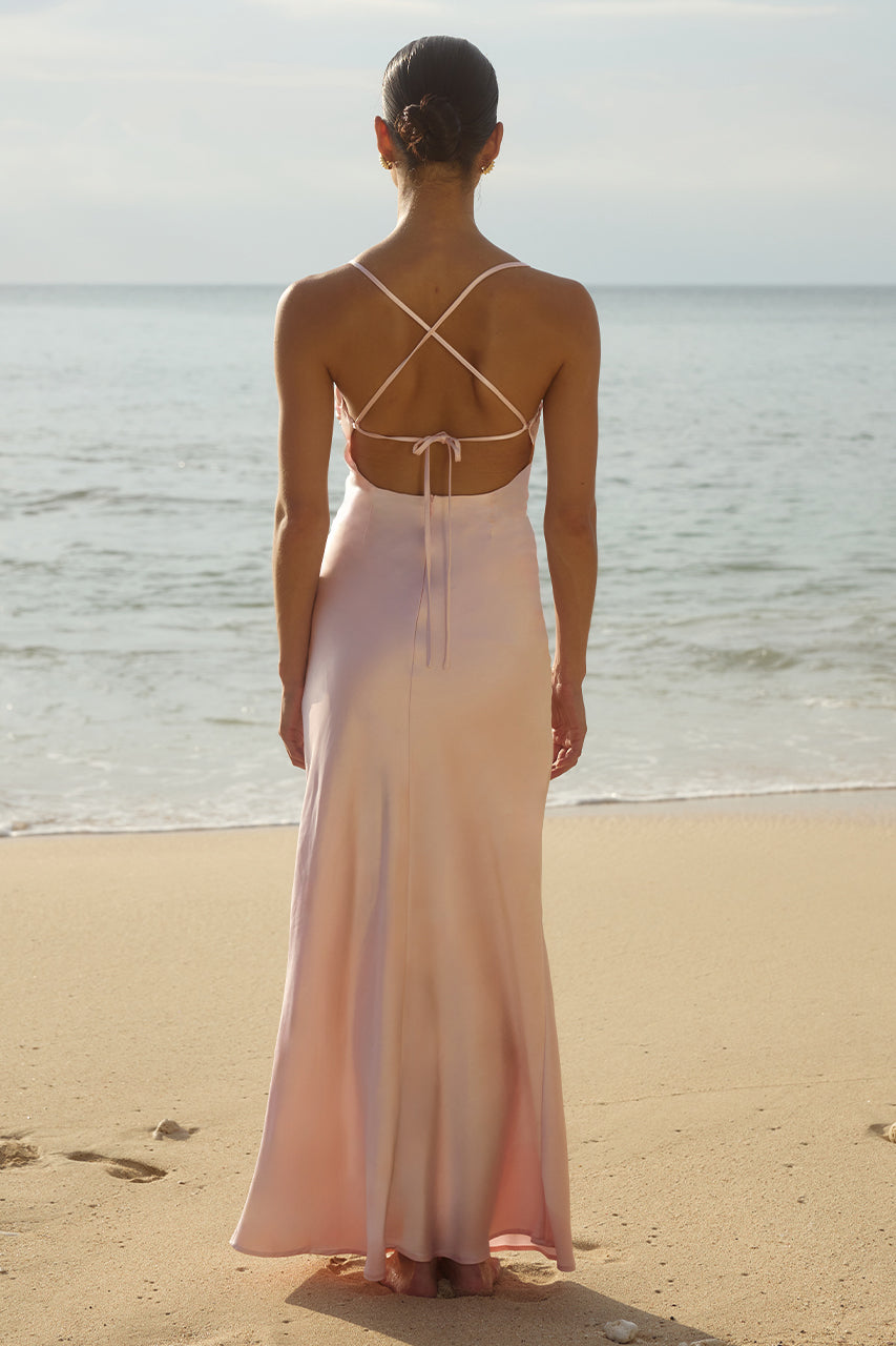 BRIGITTE MAXI DRESS - MUSK | Runaway The Label US
