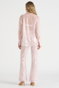 THE SEQUIN SHIRT - PINK