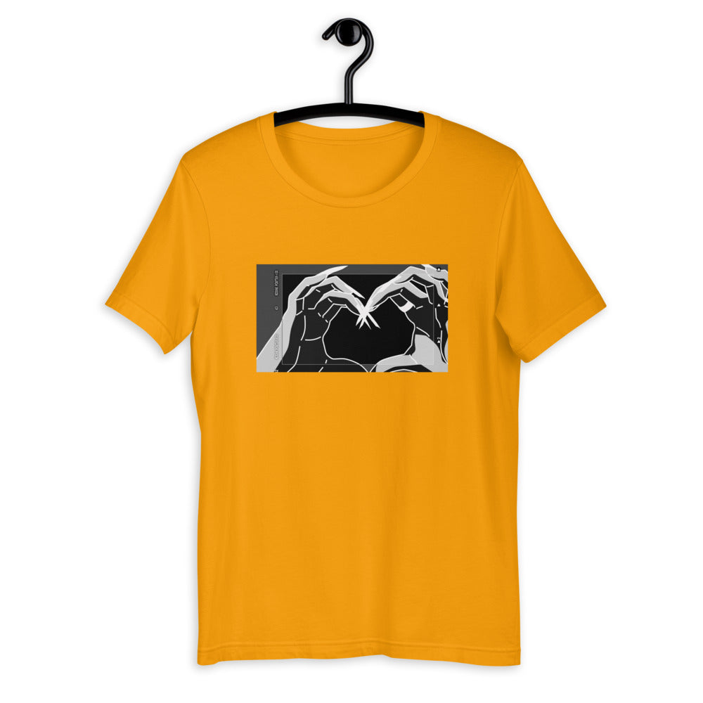 Unisex T-Shirt, Love, Hands, Aesthetic Shirt, Grunge, Goth, Harajuku