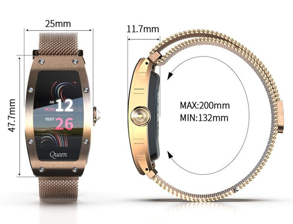Singulier Watches - Queen - Health tracking elegant smart watch for women