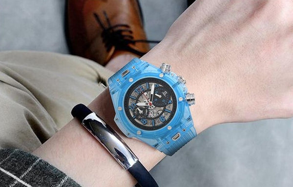 Transparent design Hublot big bang homage watch