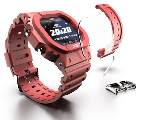 Super cool denim lava camo IP68 health tracking smart watch sleep monitoring singulier watches