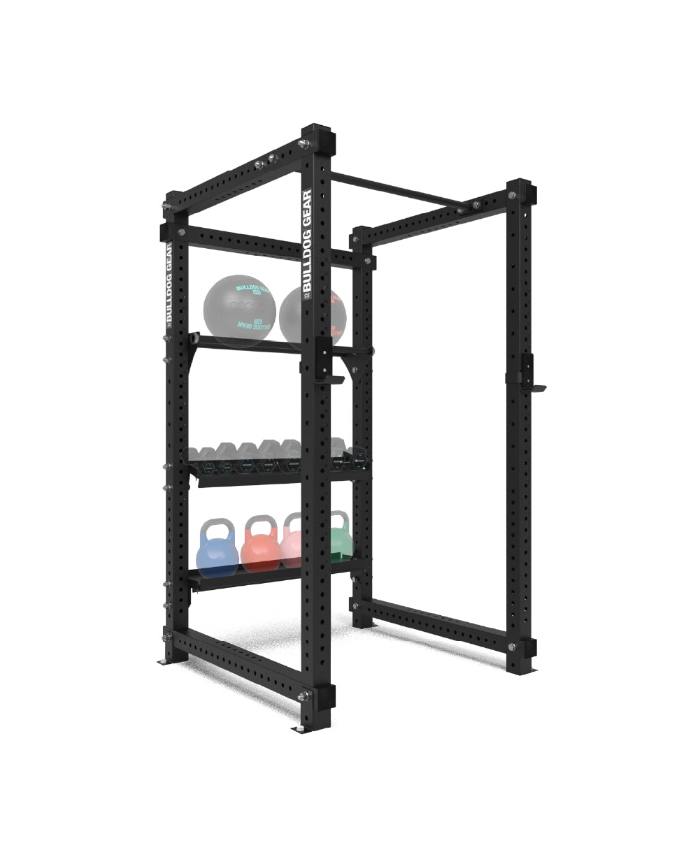 Bulldog Gear MLPR1 Static Power Rack With Pull Up Bar Power Racks