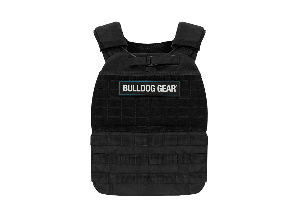 Weighted Training Vest  20kg Adjustable Weight Vest – Bulldog Gear