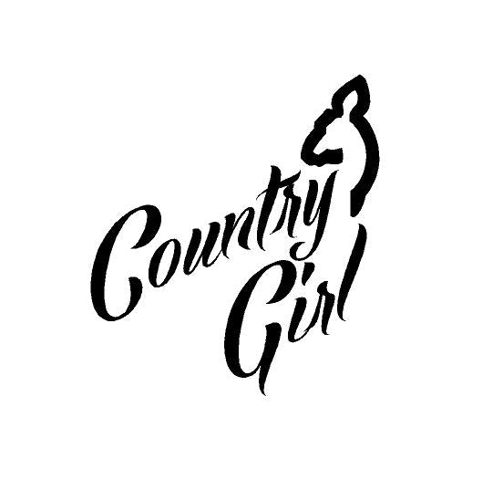 Country Girl Deer Decal Custom Vinyl car truck window bumper sticker ...