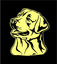 Load image into Gallery viewer, Labrador Retriever Dog Decal Custom Vinyl car truck window lab sticker