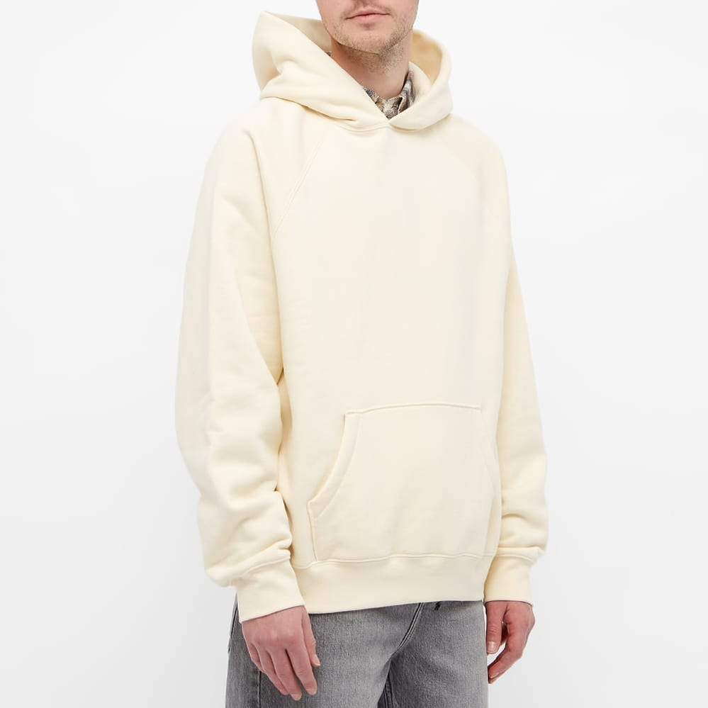 FEAR OF GOD ESSENTIALS SS21 PULLOVER HOODIE BUTTERCREAM – Double Boxed