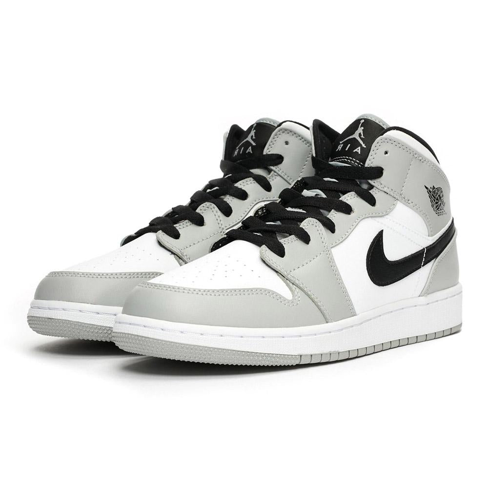 Nike Air Jordan 1 Mid Light Smoke Grey – Double Boxed