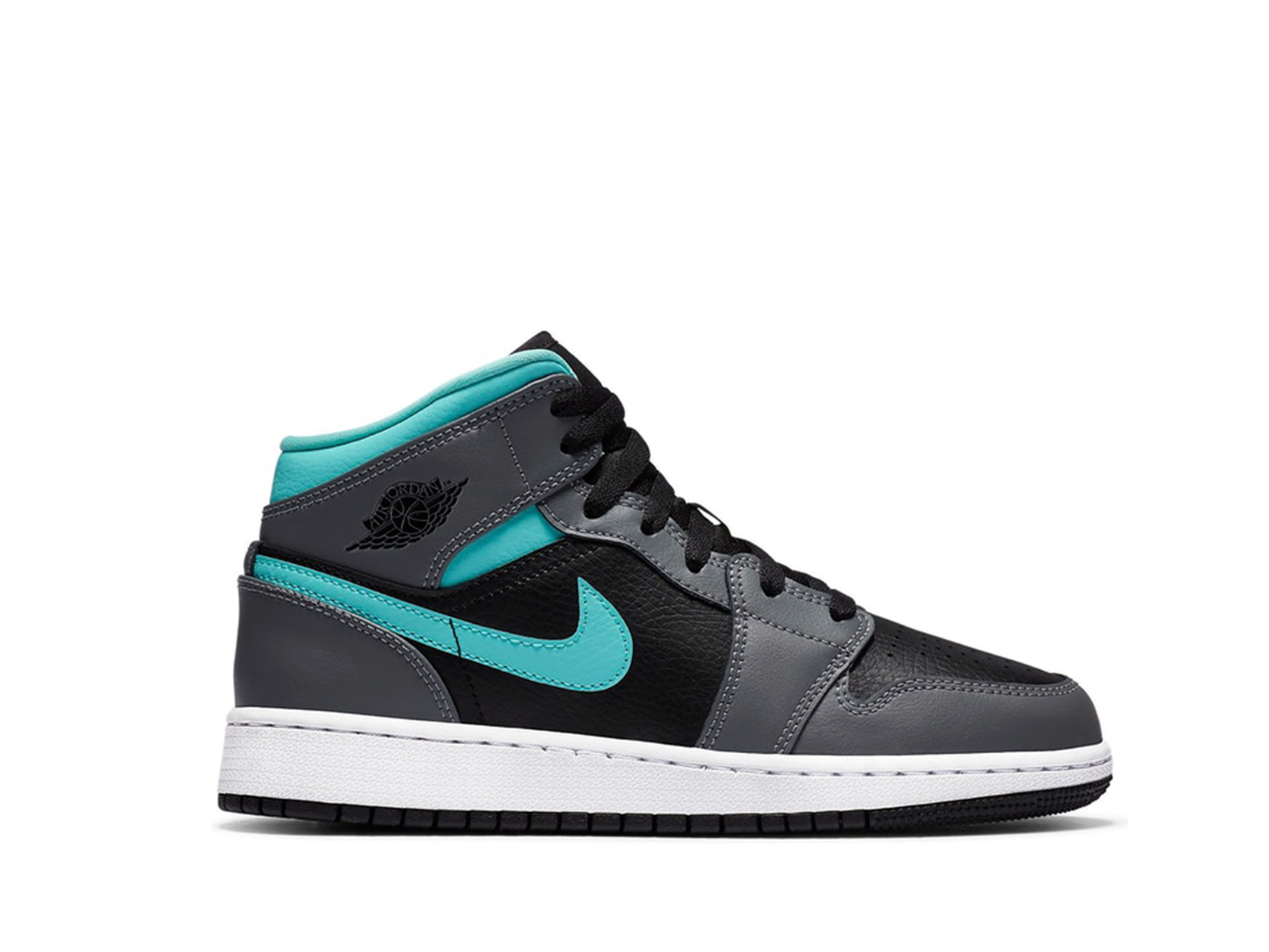 Nike Air Jordan 1 Mid Grey Aqua 