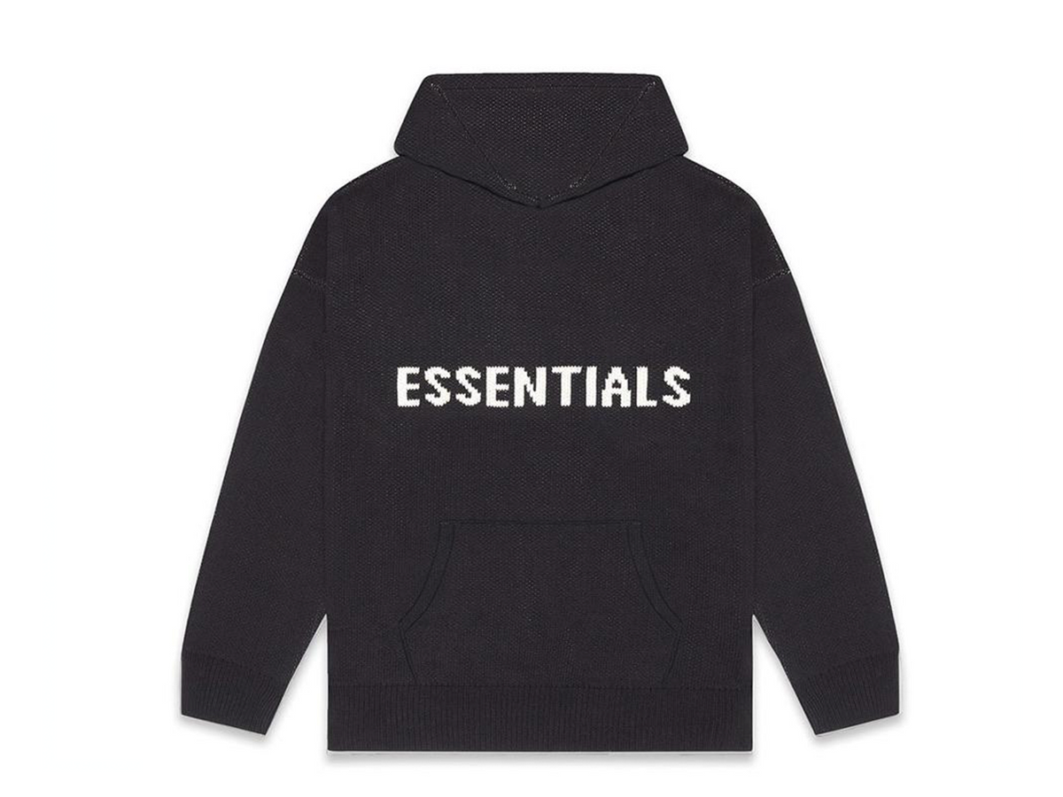 fear of god essentials pullover hoodie harvest