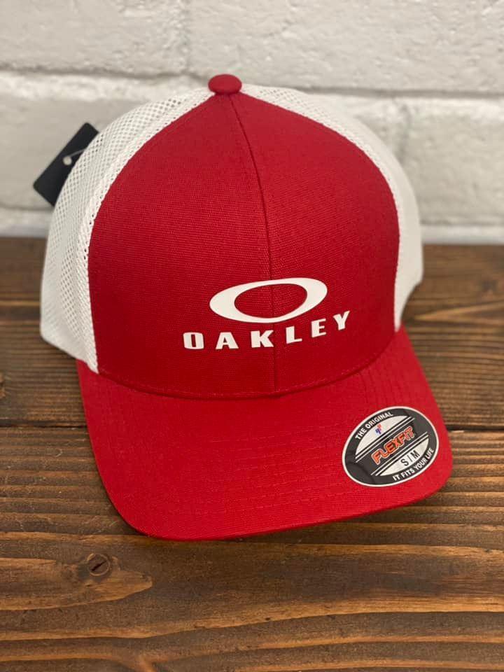 RED OAKLEY HAT– Indulge Boutique