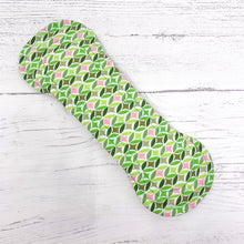 Load image into Gallery viewer, 9&quot; Reusable Menstrual Pad - Green Geometric
