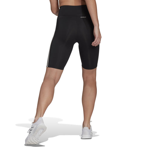 adidas Optime Stash Pocket High-Waisted 3/4 Leggings - Black