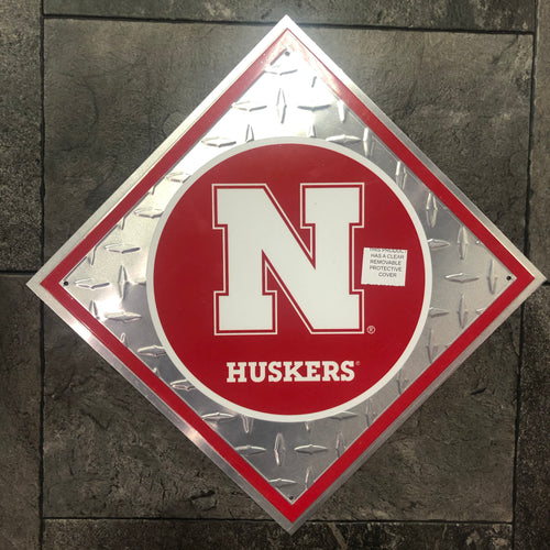 Nebraska Cornhuskers-Huskers Single Layer Dimensional-College Wall Art