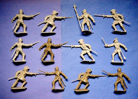 54mm model soldiers