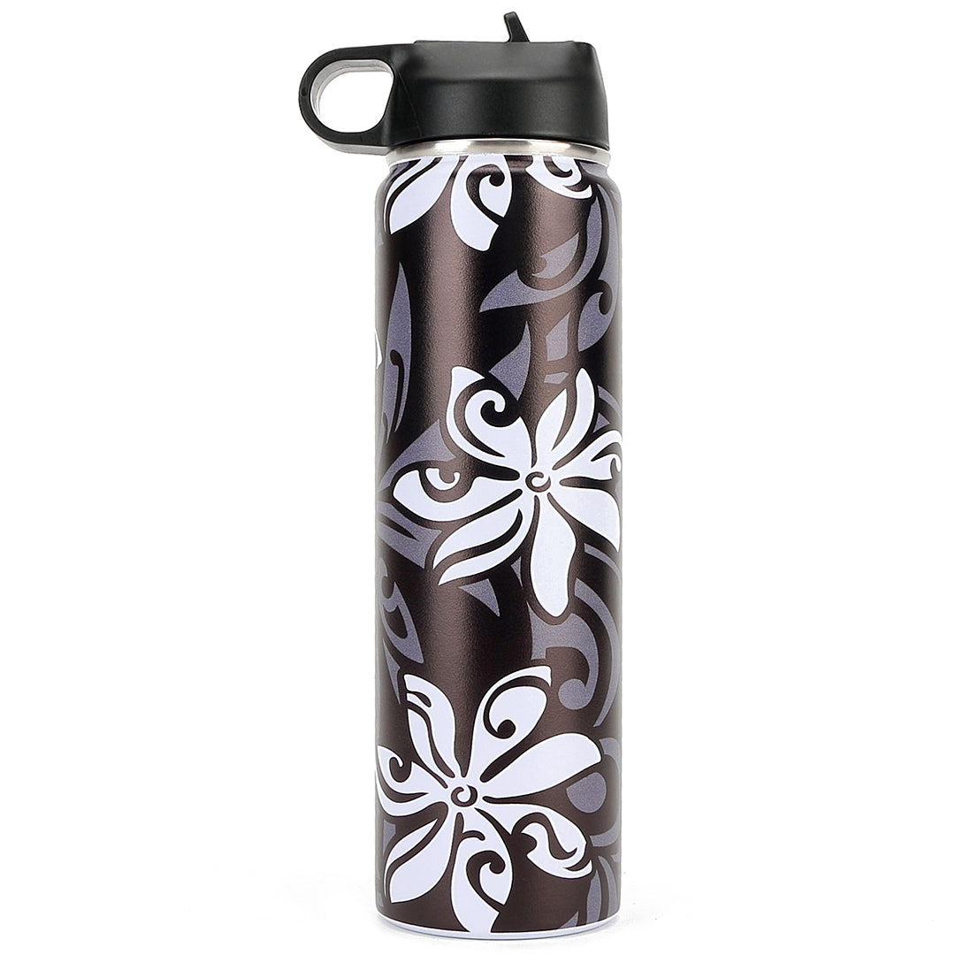 Insulated Water Bottle 32oz Koi Grey – Happy Wahine