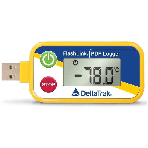 DeltaTrak 40536: FlashLink USB PDF -80°C In-Transit Logger / 15Days - anaum.sa