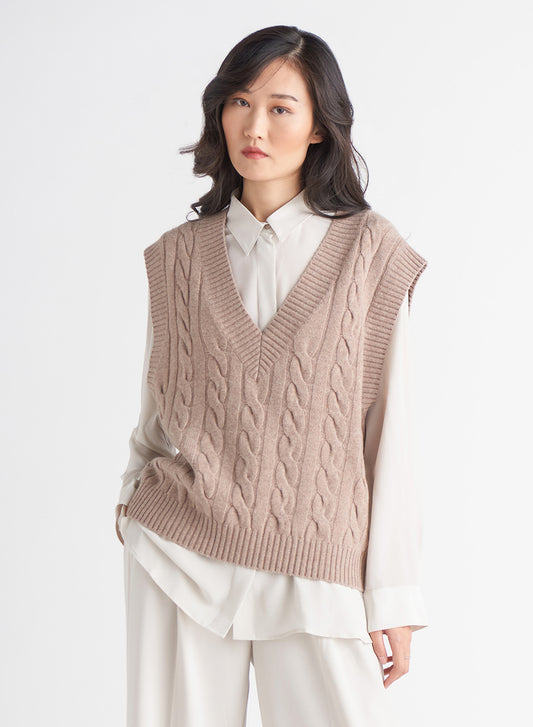 product almostblack knit vest 20AW-PK01-