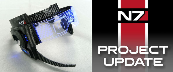 N7 Sentry Interface Visor Passion Project Update