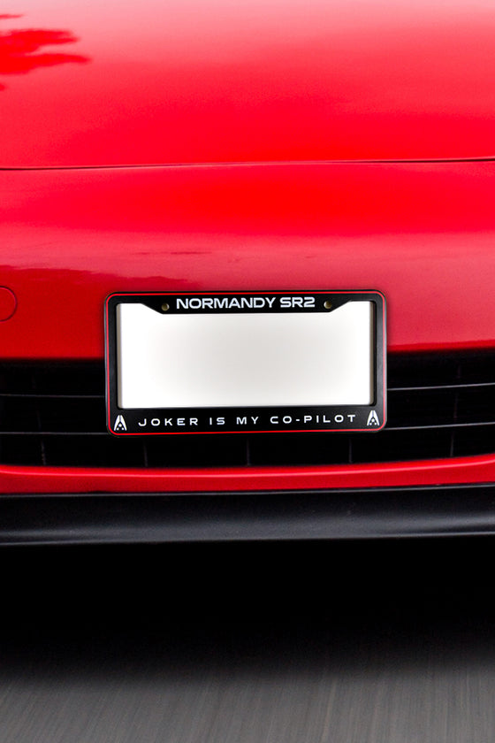 Normandy SR2 License Plate Frame – Official BioWare Gear Store