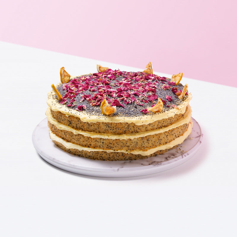 Lemon Poppyseed Cake - CakeRush