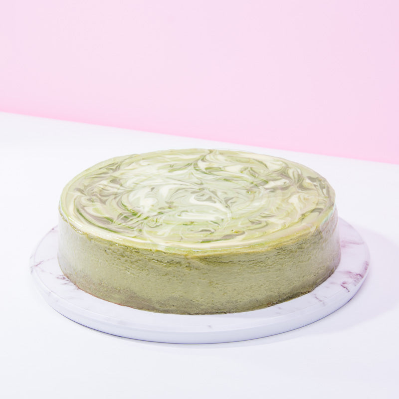 Marble Matcha Cheese Cake - CakeRush