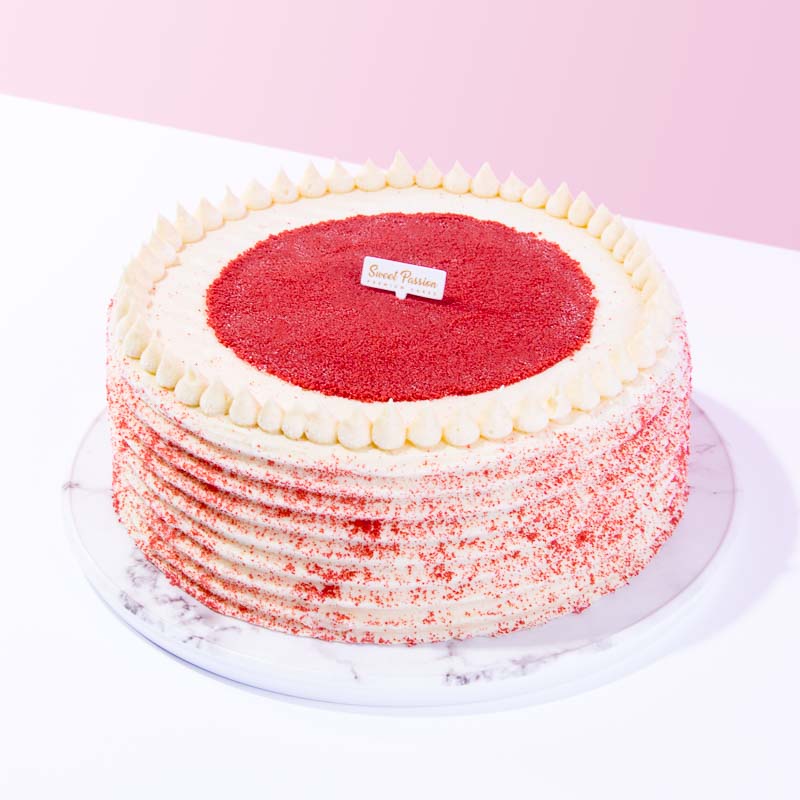 Nutella Red Velvet Cake - CakeRush