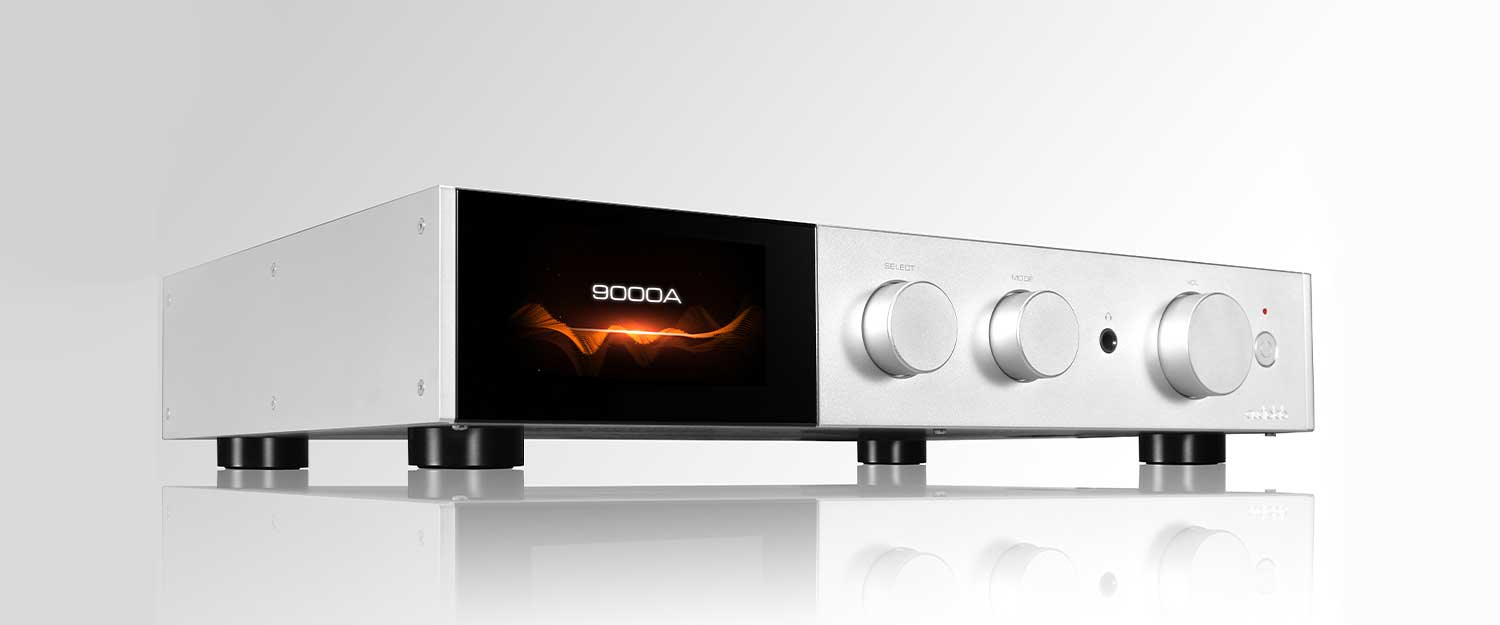 Audiolab 9000A Integrated Amplifier in silver