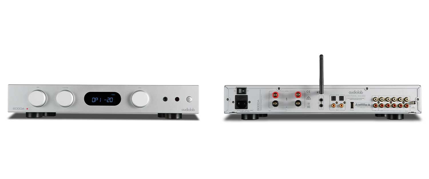 Audiolab 6000A Integrated Amplifier in Silver