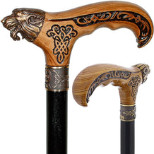 Animal Head & Handcrafted Walking Canes