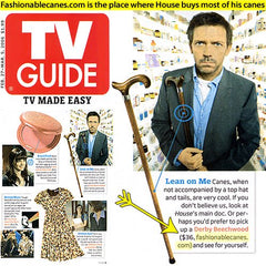 Replicas of Dr. Gregory House's Walking Canes – Fashionable Canes