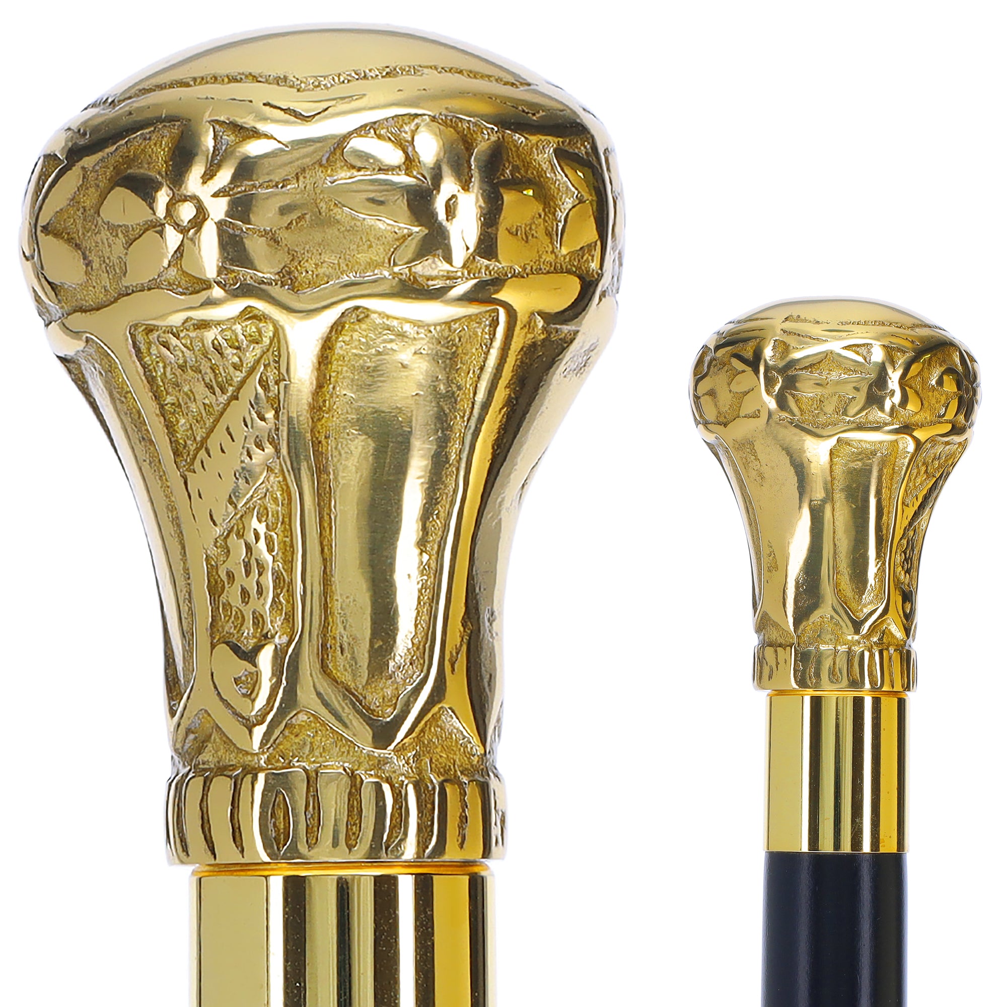 Bat Masterson Premium Brass Knob Cane: Legendary Replica – Fashionable Canes