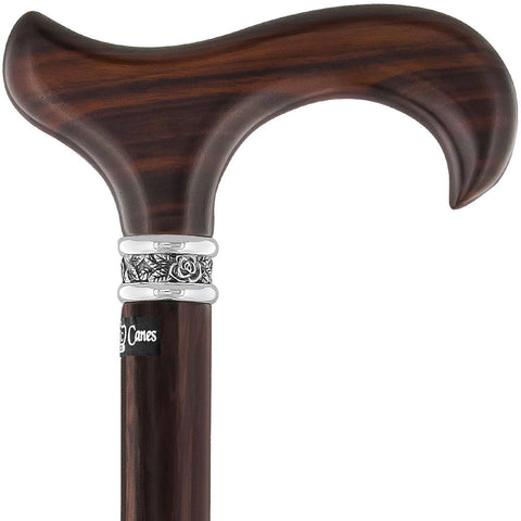 Fritz Bubinga Wood Wood Walking Cane Handle