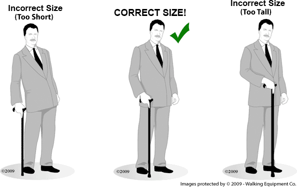 How to Size & Measure a Walking Cane | Fashionable Canes