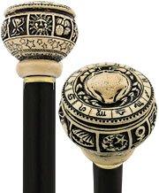 Bat Masterson Premium Brass Knob Cane: Legendary Replica – Fashionable Canes