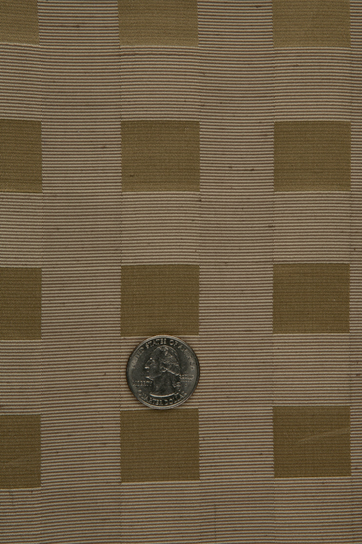 Golden Bronze Silk Jacquard 029 Fabric