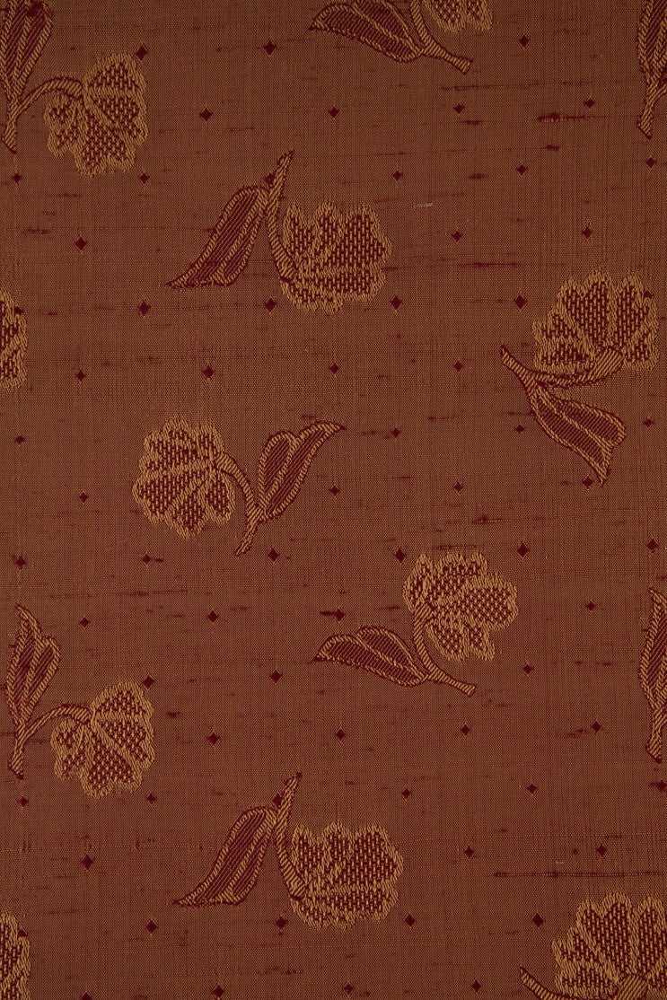 Chocolate Silk Jacquard 062 Fabric
