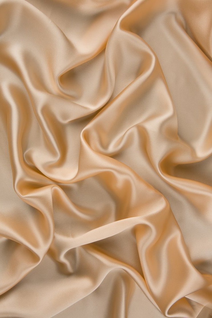 Nude Stretch Charmeuse Fabric