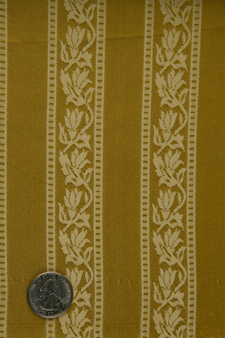 Gold Silk Jacquard 115 Fabric