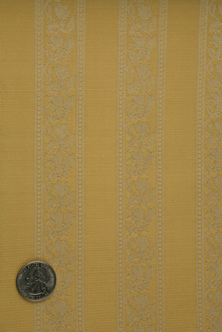 Gold Silk Jacquard 120 Fabric