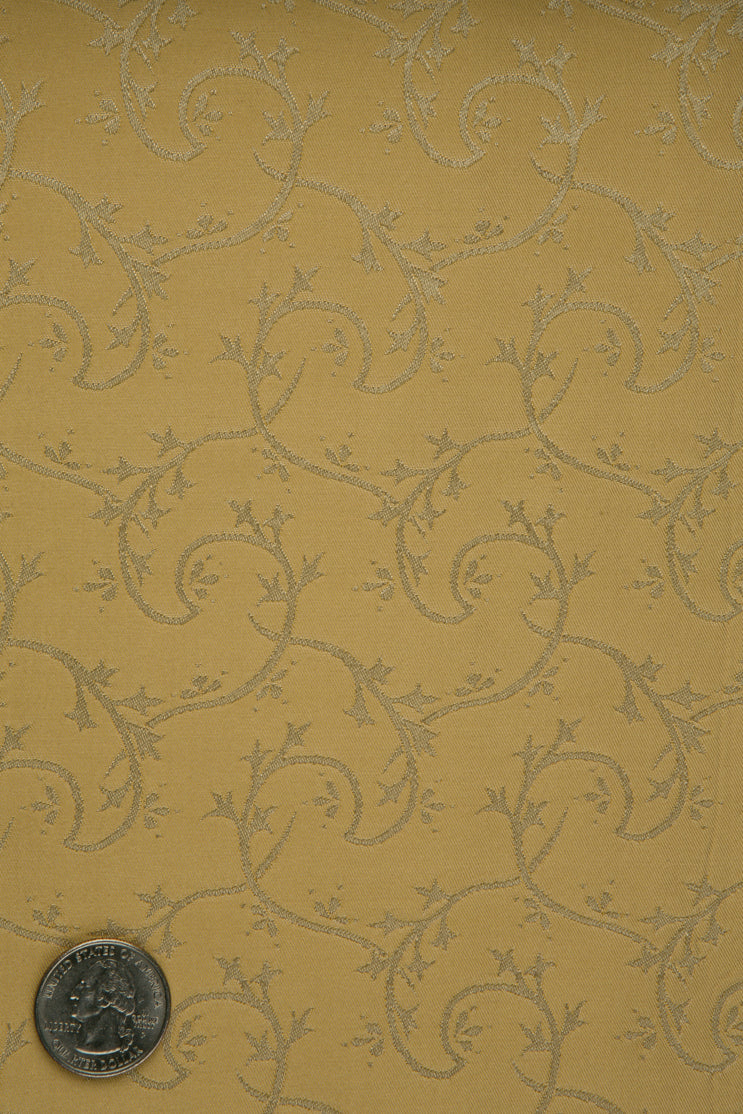 Gold Silk Jacquard 122 Fabric