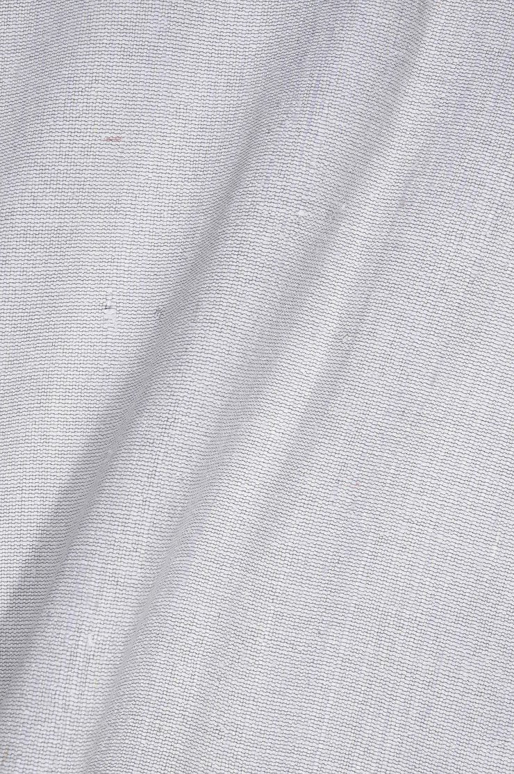 Silver Katan Matka Silk Fabric
