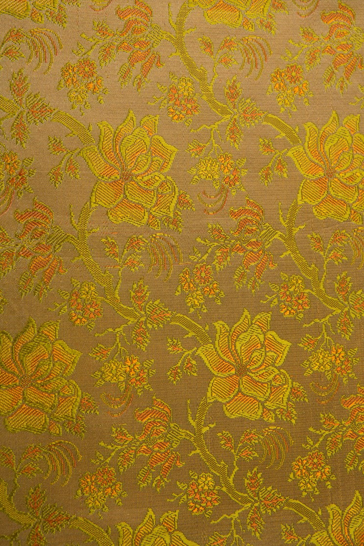 Gold Silk Brocade 434 Fabric